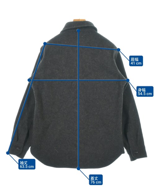 BEMIDJI（ベミジ）カジュアルシャツ グレー サイズ:M メンズ/2200713906073