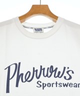 Pherrow's（フェローズ）Tシャツ・カットソー 白 サイズ:42(XL位) メンズ/2200632280278