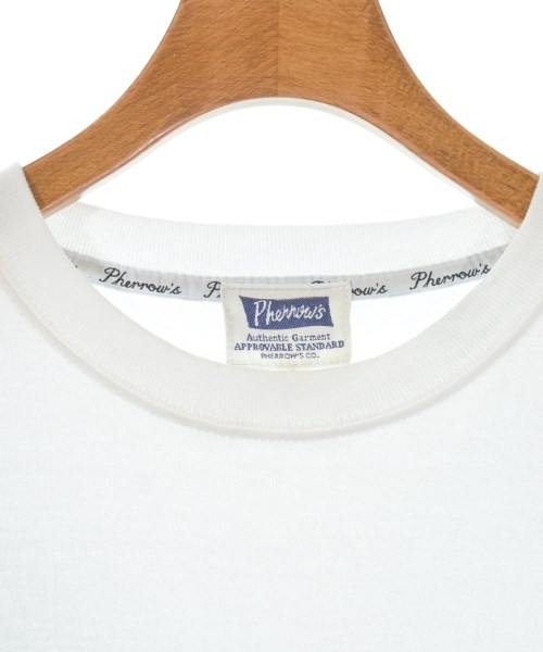 Pherrow's（フェローズ）Tシャツ・カットソー 白 サイズ:XL メンズ/2200614886443