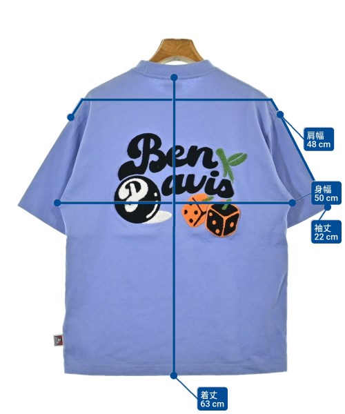 BENDAVIS（ベンデイビス）Tシャツ・カットソー 青 サイズ:S メンズ/2200640312039