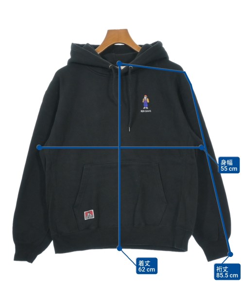 BENDAVIS（ベンデイビス）パーカー 黒 サイズ:M メンズ/2200636598058