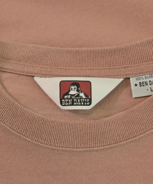 BENDAVIS（ベンデイビス）Tシャツ・カットソー ピンク サイズ:L メンズ/2200533660018