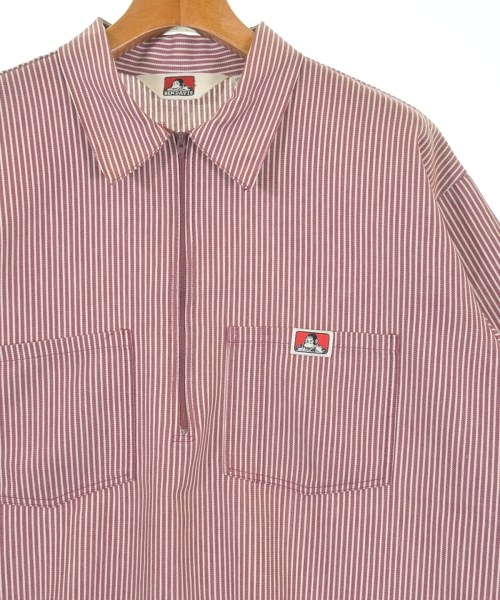 BENDAVIS（ベンデイビス）カジュアルシャツ 赤 サイズ:XL メンズ/2200623690499