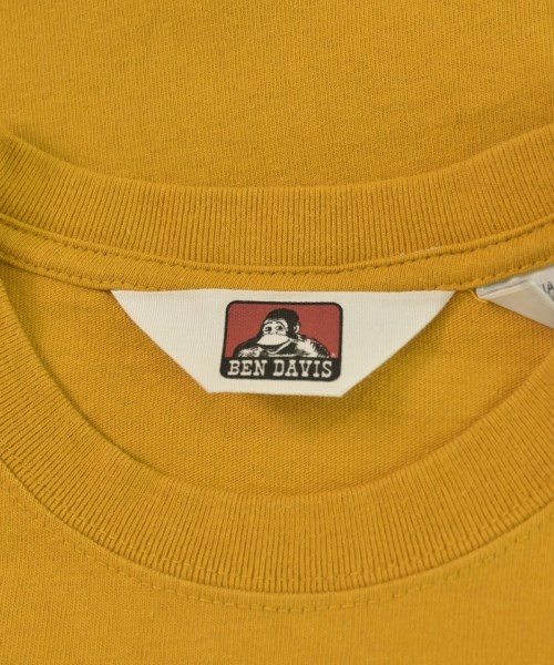 BENDAVIS（ベンデイビス）Tシャツ・カットソー 黄 サイズ:S メンズ/2200614360073