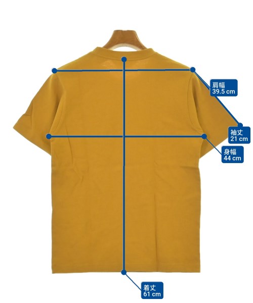 BENDAVIS（ベンデイビス）Tシャツ・カットソー 黄 サイズ:S メンズ/2200614360073