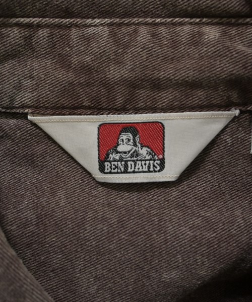 BENDAVIS（ベンデイビス）カジュアルシャツ 茶 サイズ:L メンズ/2200642252227