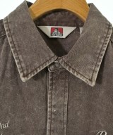 BENDAVIS（ベンデイビス）カジュアルシャツ 茶 サイズ:L メンズ/2200642252227