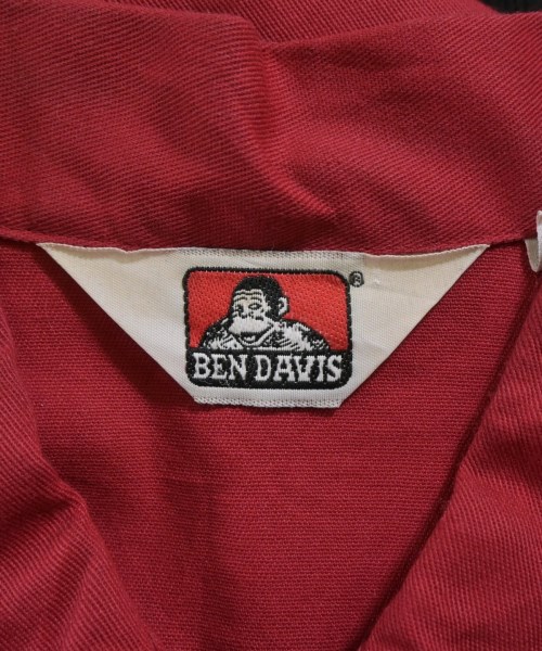 BENDAVIS（ベンデイビス）カジュアルシャツ 赤 サイズ:L メンズ/2200641223150