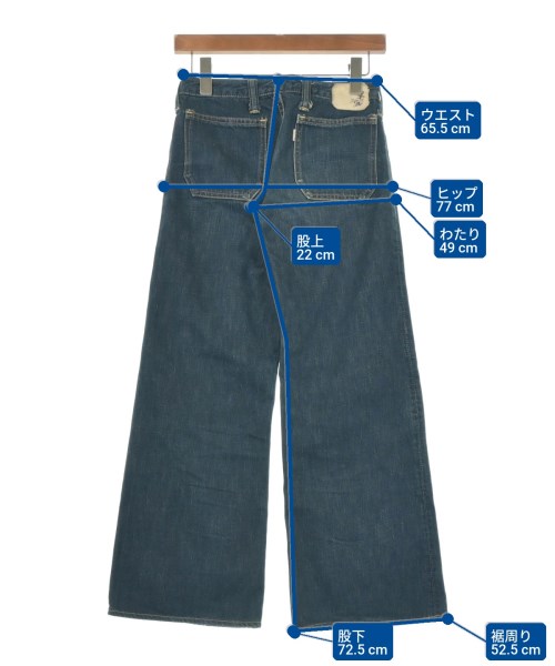 FABFOUR（ファブフォー）デニムパンツ 青 サイズ:0(XS位) レディース/2200643197015