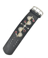 SKULL JEANS（スカルジーンズ）ブレスレット・バングル 黒 サイズ:- メンズ/2200526731374