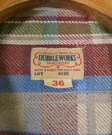 DUBBLEWORKS（ダブルワークス）カジュアルシャツ 赤 サイズ:36(M位) メンズ/2200716613299
