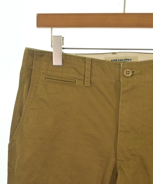 F.O.B FACTORY（エフオービーファクトリー）チノパン カーキ サイズ:L メンズ/2200637253024