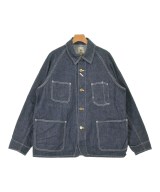 F.O.B FACTORY（エフオービーファクトリー）カバーオール 青 サイズ:3(L位) メンズ/2200627108020