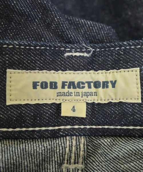 F.O.B FACTORY（エフオービーファクトリー）デニムパンツ 青 サイズ:4(XL位) メンズ/2200627108051