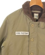 F.O.B FACTORY（エフオービーファクトリー）ミリタリーブルゾン カーキ サイズ:S メンズ/2200699024013