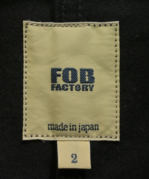 F.O.B FACTORY（エフオービーファクトリー）カバーオール 黒 サイズ:2(M位) メンズ/2200663752010