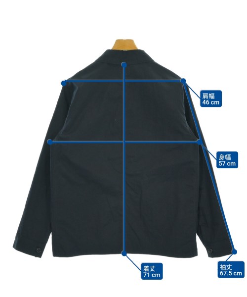 F.O.B FACTORY（エフオービーファクトリー）カジュアルシャツ 紺 サイズ:4(XL位) メンズ/2200670419043