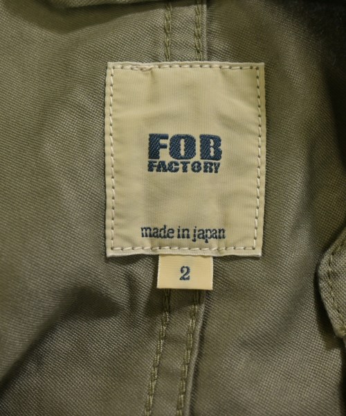 F.O.B FACTORY（エフオービーファクトリー）モッズコート カーキ サイズ:M メンズ/2200726560026