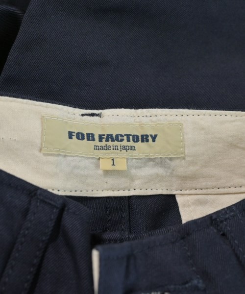 F.O.B FACTORY（エフオービーファクトリー）チノパン 紺 サイズ:S メンズ/2200689607035