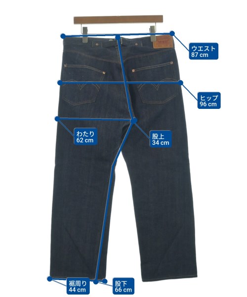LEVI'S VINTAGE CLOTHING（リーバイスヴィンテージクロージング）デニムパンツ 紺 サイズ:34(XL位) メンズ/2200557599066
