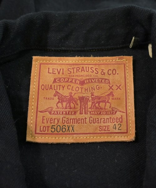 LEVI'S VINTAGE CLOTHING（リーバイスヴィンテージクロージング）デニムジャケット 黒 サイズ:42(L位) メンズ/2200617502012
