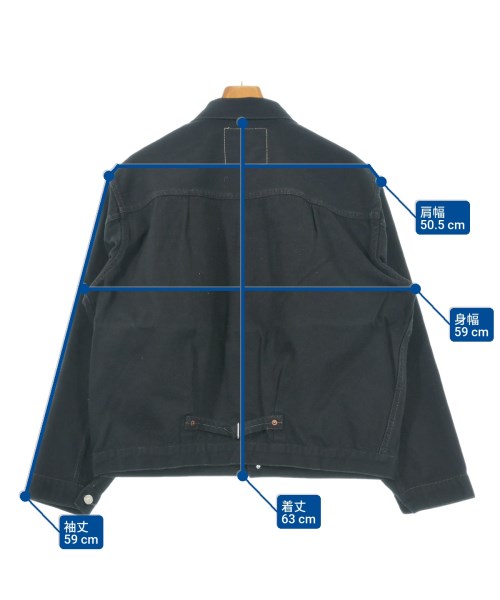 LEVI'S VINTAGE CLOTHING（リーバイスヴィンテージクロージング）デニムジャケット 黒 サイズ:42(L位) メンズ/2200617502012