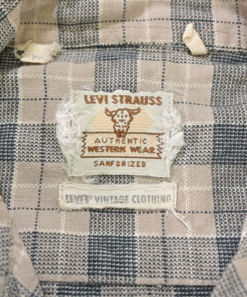 LEVI'S VINTAGE CLOTHING（リーバイスヴィンテージクロージング）カジュアルシャツ ベージュ サイズ:XS メンズ/2200678460191