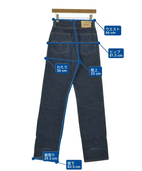 LEVI'S VINTAGE CLOTHING（リーバイスヴィンテージクロージング）デニムパンツ 紺 サイズ:27(M位) レディース/2200699330015