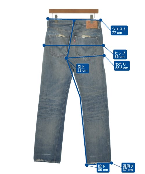 LEVI'S VINTAGE CLOTHING（リーバイスヴィンテージクロージング）デニムパンツ 青 サイズ:30(M位) メンズ/2200661674192