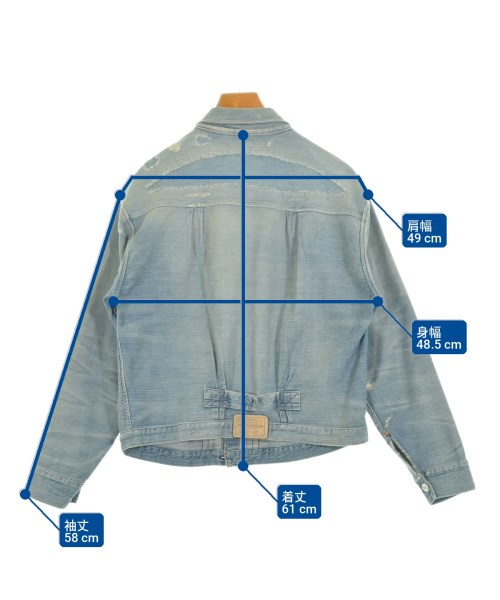 LEVI'S VINTAGE CLOTHING（リーバイスヴィンテージクロージング）デニムジャケット 青 サイズ:S メンズ/2200717343027