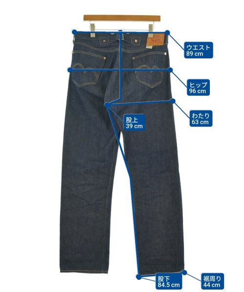 LEVI'S VINTAGE CLOTHING（リーバイスヴィンテージクロージング）デニムパンツ 紺 サイズ:33(L位) メンズ/2200650057043