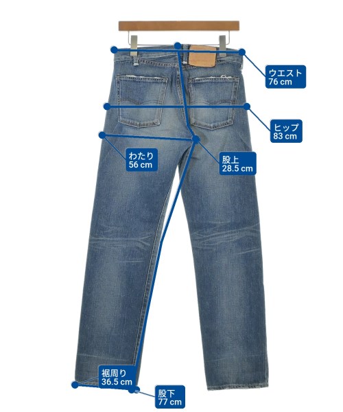 LEVI'S VINTAGE CLOTHING（リーバイスヴィンテージクロージング）デニムパンツ 青 サイズ:30(M位) メンズ/2200651241038