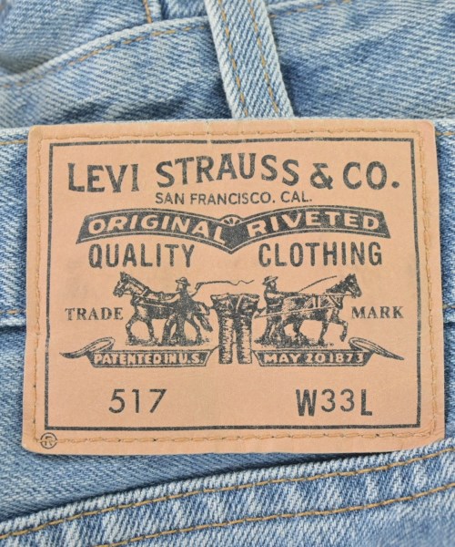 LEVI'S VINTAGE CLOTHING（リーバイスヴィンテージクロージング）デニムパンツ 青 サイズ:33(L位) メンズ/2200710240033