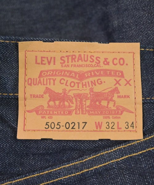 LEVI'S VINTAGE CLOTHING（リーバイスヴィンテージクロージング）デニムパンツ 紺 サイズ:32(L位) メンズ/2200664623050