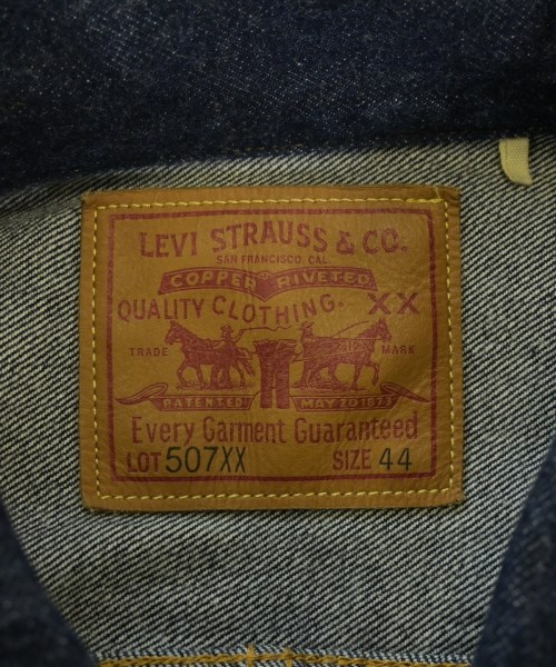 LEVI'S VINTAGE CLOTHING（リーバイスヴィンテージクロージング）デニムジャケット 紺 サイズ:44(XL位) メンズ/2200670233014