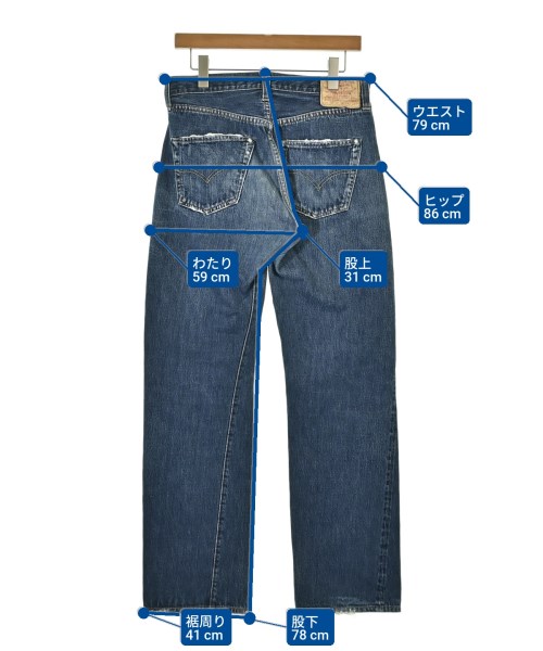 LEVI'S VINTAGE CLOTHING（リーバイスヴィンテージクロージング）デニムパンツ 青 サイズ:34(XL位) メンズ/2200670314034