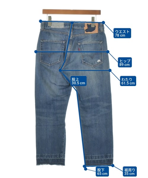 LEVI'S VINTAGE CLOTHING（リーバイスヴィンテージクロージング）デニムパンツ 青 サイズ:29(S位) メンズ/2200730922421
