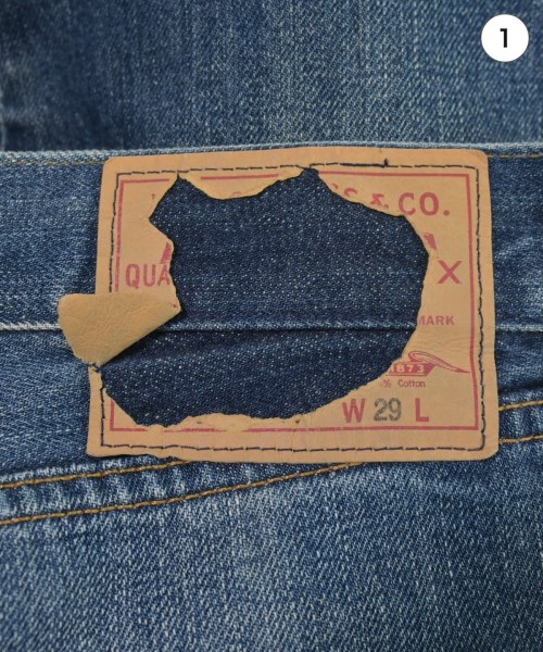 LEVI'S VINTAGE CLOTHING（リーバイスヴィンテージクロージング）デニムパンツ 青 サイズ:29(S位) メンズ/2200730922421