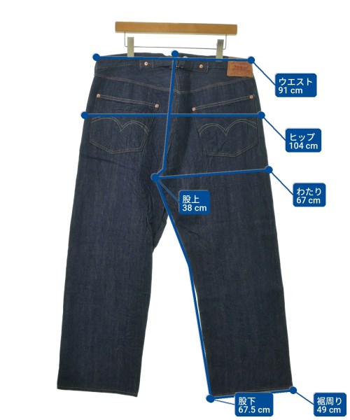 LEVI'S VINTAGE CLOTHING（リーバイスヴィンテージクロージング）デニムパンツ 紺 サイズ:38(XXL位) メンズ/2200724495047