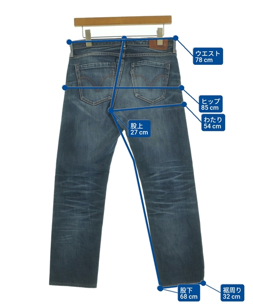 LEVI'S MADE&CRAFTED（リーバイスメイドアンドクラフテッド）デニムパンツ 青 サイズ:30(M位) メンズ/2200638911060
