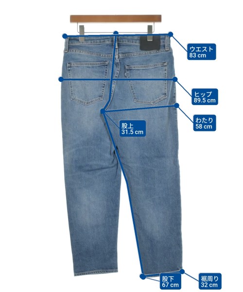 LEVI'S MADE&CRAFTED（リーバイスメイドアンドクラフテッド）デニムパンツ 青 サイズ:32(L位) メンズ/2200643993037