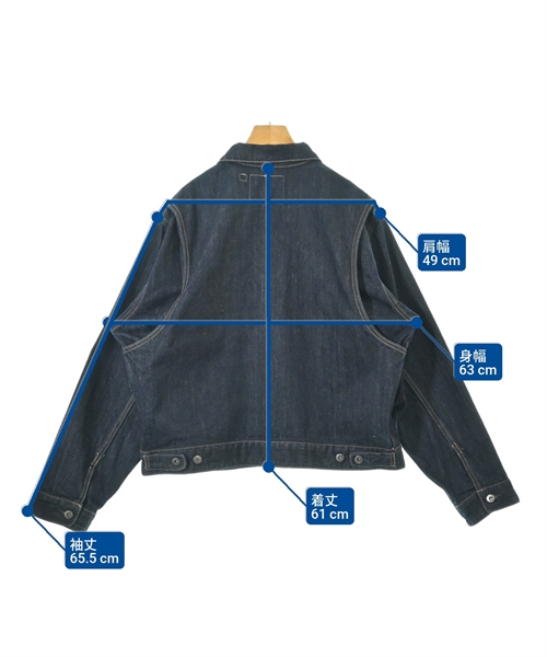 LEVI'S MADE&CRAFTED（リーバイスメイドアンドクラフテッド）デニムジャケット 紺 サイズ:L メンズ/2200613035019