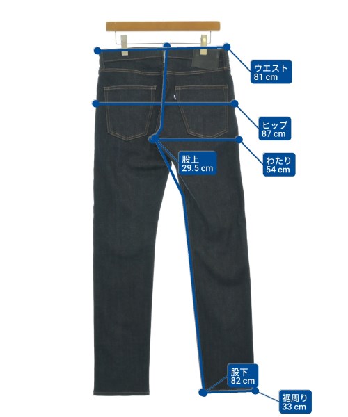 LEVI'S MADE&CRAFTED（リーバイスメイドアンドクラフテッド）デニムパンツ 紺 サイズ:32(L位) メンズ/2200693713111