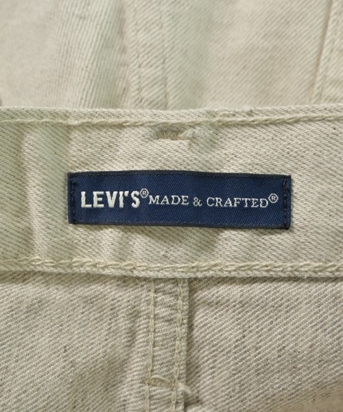 LEVI'S MADE&CRAFTED（リーバイスメイドアンドクラフテッド）デニムパンツ 白 サイズ:23(XS位) レディース/2200657484040