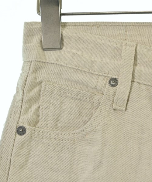 LEVI'S MADE&CRAFTED（リーバイスメイドアンドクラフテッド）デニムパンツ 白 サイズ:23(XS位) レディース/2200657484040
