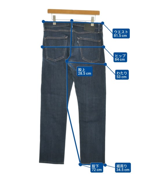 LEVI'S MADE&CRAFTED（リーバイスメイドアンドクラフテッド）デニムパンツ 紺 サイズ:31(M位) メンズ/2200660180045