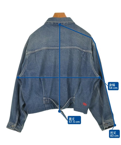 LEVI'S MADE&CRAFTED（リーバイスメイドアンドクラフテッド）デニムジャケット 青 サイズ:M レディース/2200727864048
