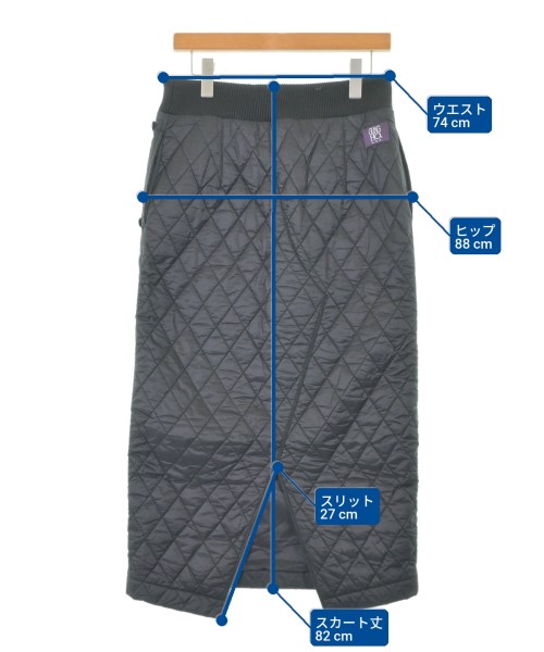 GUNG HO（ガンホー）ロング・マキシ丈スカート 黒 サイズ:S レディース/2200655708056