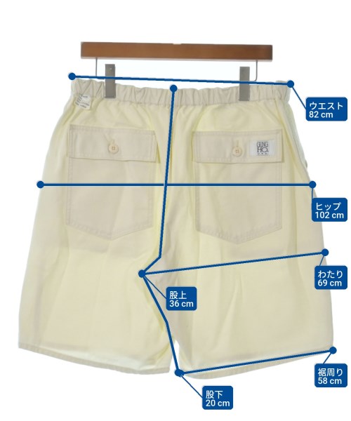 GUNG HO（ガンホー）ショートパンツ 白 サイズ:L メンズ/2200644984133