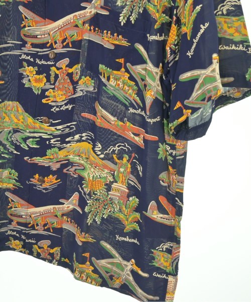 SUN SURF（サン　サーフ）カジュアルシャツ 紺 サイズ:L メンズ/2200626011055